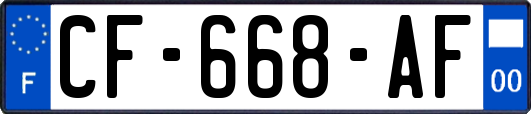 CF-668-AF