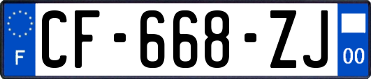 CF-668-ZJ