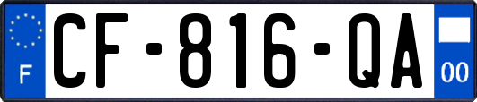 CF-816-QA