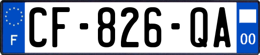 CF-826-QA