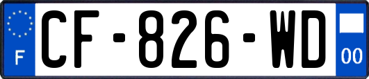 CF-826-WD