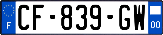 CF-839-GW