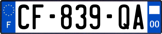 CF-839-QA