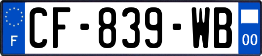 CF-839-WB