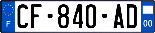 CF-840-AD