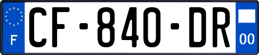 CF-840-DR