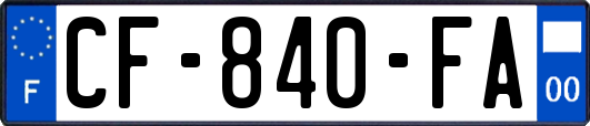 CF-840-FA