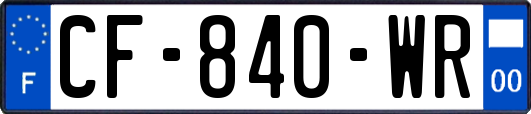 CF-840-WR