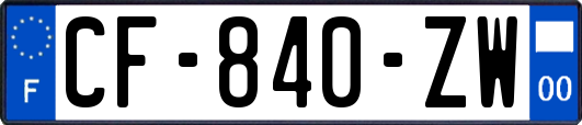 CF-840-ZW