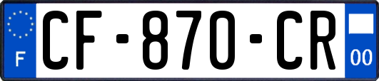 CF-870-CR