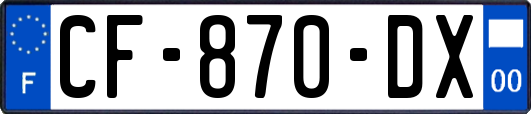 CF-870-DX