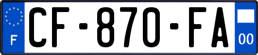 CF-870-FA