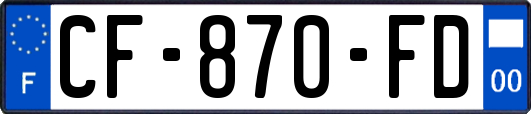 CF-870-FD