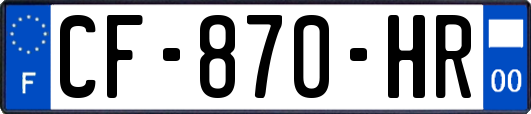 CF-870-HR