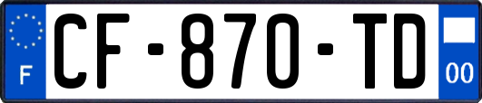 CF-870-TD