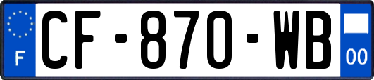 CF-870-WB