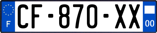 CF-870-XX