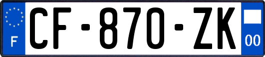 CF-870-ZK