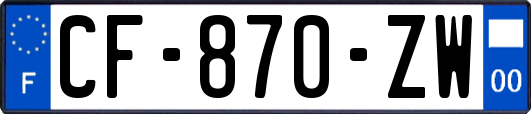 CF-870-ZW