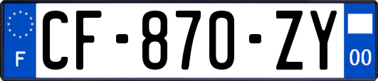 CF-870-ZY