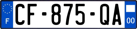 CF-875-QA