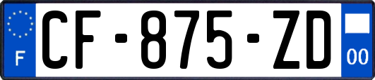 CF-875-ZD