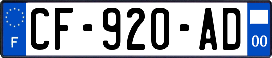 CF-920-AD