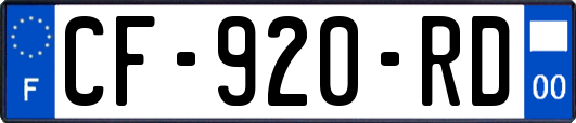 CF-920-RD