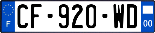 CF-920-WD