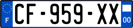 CF-959-XX