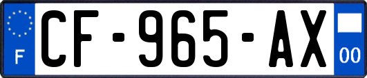 CF-965-AX
