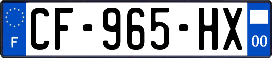 CF-965-HX