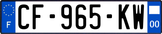 CF-965-KW