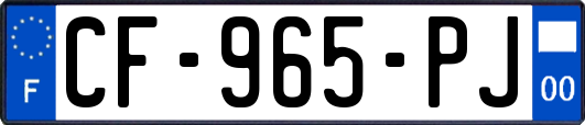 CF-965-PJ