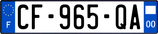 CF-965-QA