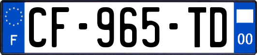 CF-965-TD