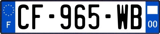 CF-965-WB