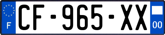 CF-965-XX