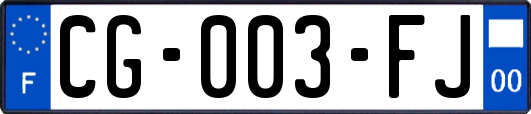 CG-003-FJ