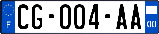 CG-004-AA