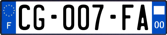 CG-007-FA