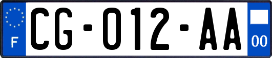 CG-012-AA