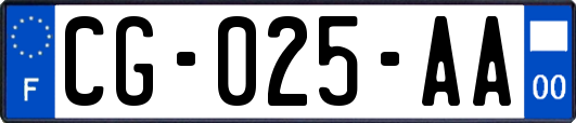 CG-025-AA