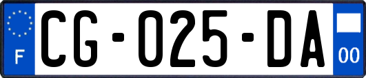CG-025-DA