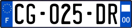 CG-025-DR