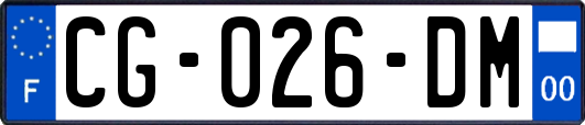 CG-026-DM