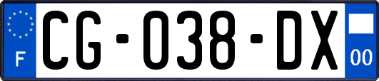 CG-038-DX