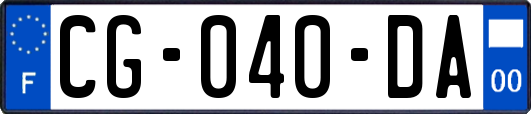CG-040-DA