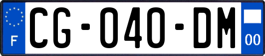 CG-040-DM