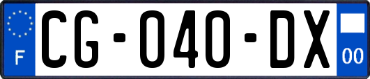 CG-040-DX